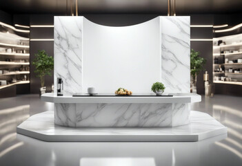 design your replace top marble content space rendering white stand glossy made splay background3d copy Product adding white poduim marble table studio display product racked white background stone