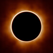 Total Solar Eclipse 3D Illustration