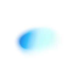 Wall Mural - y2k gradient shapes with blue blur colors. abstract, fluid color. flat vector illustration isolated 