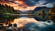 Serene Lakeland Vistas: The Breathtaking Beauty of UK's Lake District