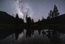 Milky Way Reflections On A Beaver Pond