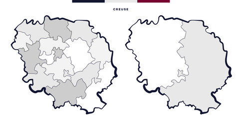  Creuse Département en Nouvelle-Aquitaine France