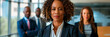 business businesswoman office mature middle aged group woman portrait corporate manager black businessperson teamwork team partner
