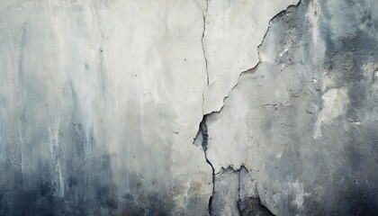 Canvas Print - dirty scratched concrete wall as a background