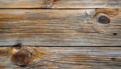 Wall Mural - old wood background texture vintage weathered rough planks with rusty nails evenly sharp and detailed backdrop