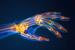 Radiant Skeleton Hand Bones