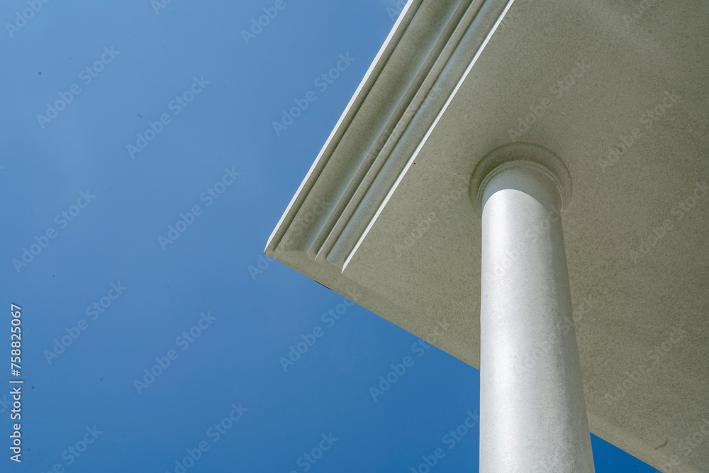 Column Photo building architecture design with column Stock Photo | Adobe Stock