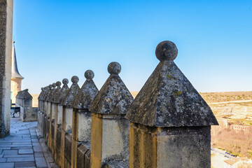 Wall Mural - Architecture features of medieval Alcazar of Segovia, Spain