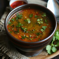 Sticker - tomato soup with basil