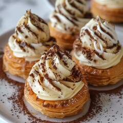 Sticker - Choux pastry with cream