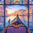 Enchanting Gondola Ride Illustration: A Unique Venetian Experience