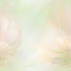 Aufkleber - A vibrant, delicate flower in close-up with a dreamy, blurred background, showcasing natures intricate beauty