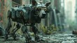 A dystopian future where a dog resistance fights against robotic oppressors
