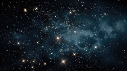 a beautiful cluster of stars in the night sky. perfect for astronomy-related projects