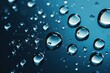 Close up of water droplets on a surface. Suitable for various design projects