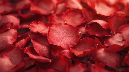 Wall Mural - A close up of a bunch of vibrant red flowers, perfect for adding a pop of color to any project