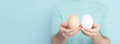 A man hold two eggs , Prostate cancer, Testicular cancer