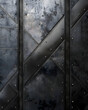 Abstract metal texture background - Carbon design banner