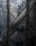 Fototapeta  - Abstract metal texture background - Carbon design banner