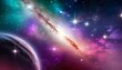 beautiful wallpaper with parallel universes galaxy background