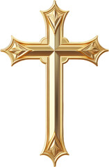 cross on a white background