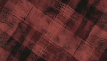 Red Background Or Black Background With Old Grunge Texture In Abstract Geometric Plaid Pattern In Christmas Burgundy Color Vintage Illustration