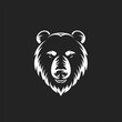 © Andrii Yablonskyi - bear Logo Illustration logo icon сreated with Generative Ai