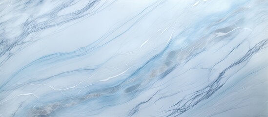 Poster - A detailed close up of a frozen water surface resembling a light blue marble texture, evoking images of polar ice caps and glacial landforms