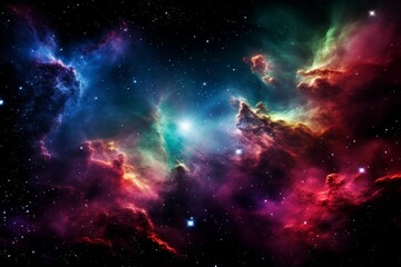 Wall Mural - nebula galaxy nebulas telescope view magnification space science astrophysics stars astronomy astrol