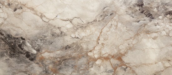 Poster - A close up of a beige marble counter top showcasing its natural limestone texture, resembling layers of bedrock and rock formed by soil, water, and time