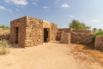 Wall Mural - House in Al Qassar heritage village on Farasan island, Saudi Arabia