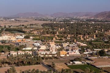 Wall Mural - Aerial view of Najran, Saudi Arabia