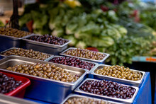 Olives In Local Food Market