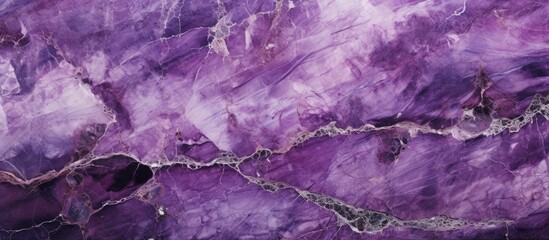 Sticker - Marbled purple stone texture with elegant design for backgrounds.