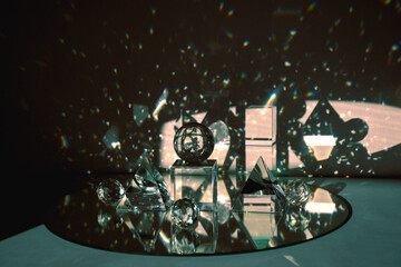crystal prisms