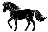 Fototapeta Konie - horse vector illustration