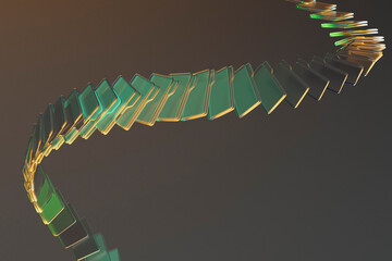 abstract folders