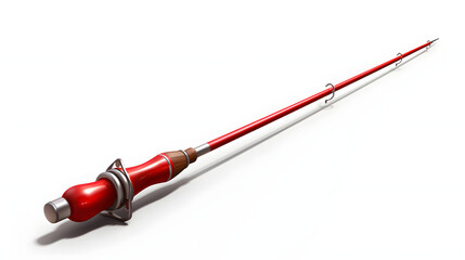 Poster - Fishing Rod icon camp 3d