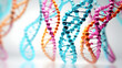 Ribosomal DNA 3d rendering