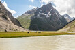 © raquelm. - Gazing up the Chalong Nar on a trek from Zanskar to the Warwan Valley, Kashmir, India