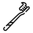 toothbrush Line Icon
