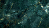 Fototapeta Do akwarium - color marble background in green with fine ridges
