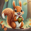 © 현지 이 - 사랑스러운 다람쥐