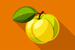quince fruit background