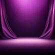purple color studio background with light from above. leather texture backdrop for design. 