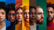 .A cultural diversity banner showcasing people