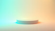 © YiChao Ma/Stocksy - 3d rendering podium platform