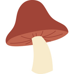 Sticker - Cute Mushroom Illustration