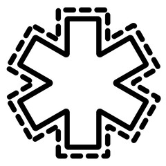 Sticker - medical icon	
