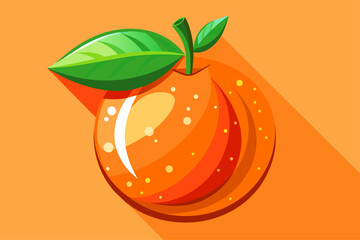 Poster - clementine fruit background is